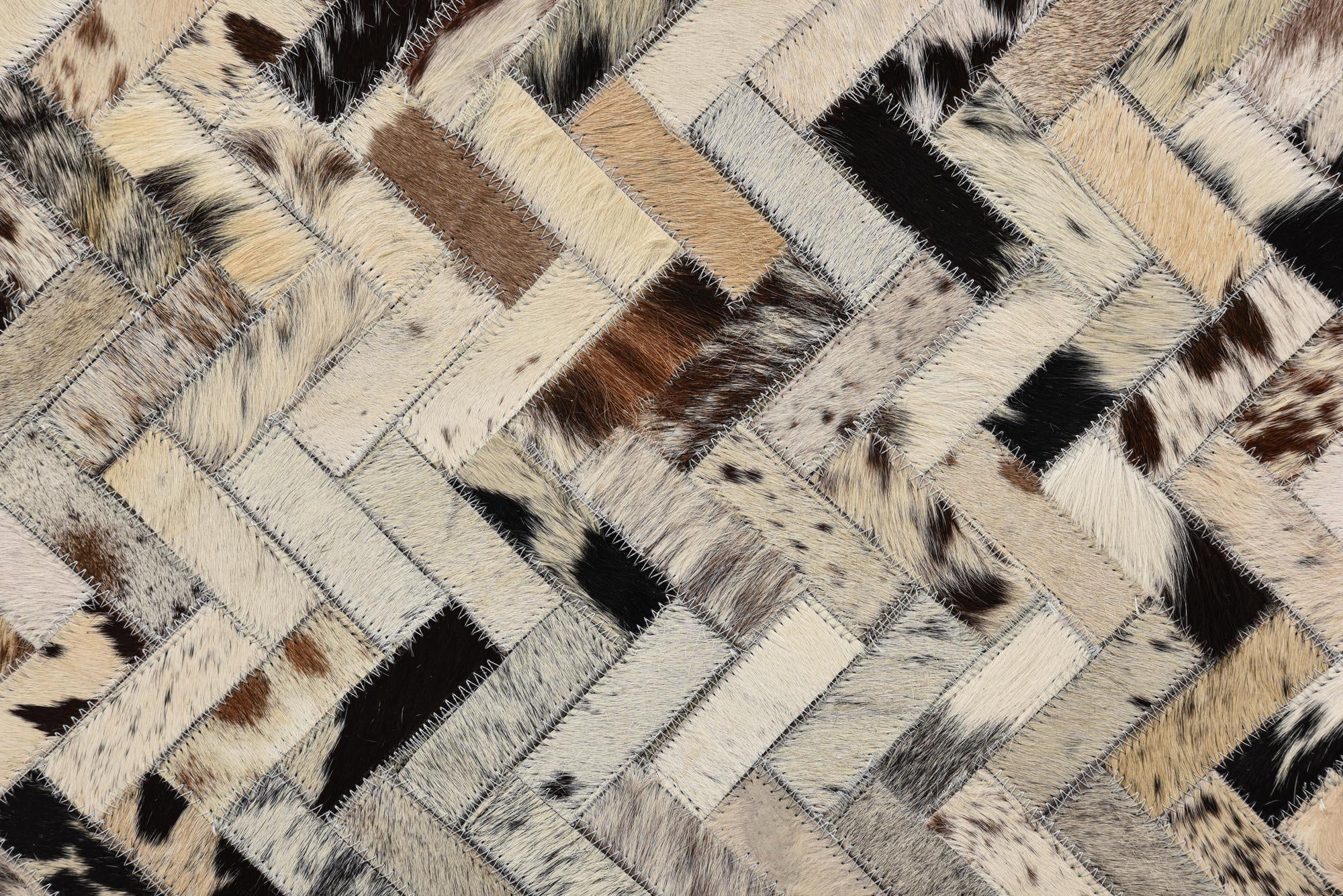 5' x 7' 10 Cowhide Rug