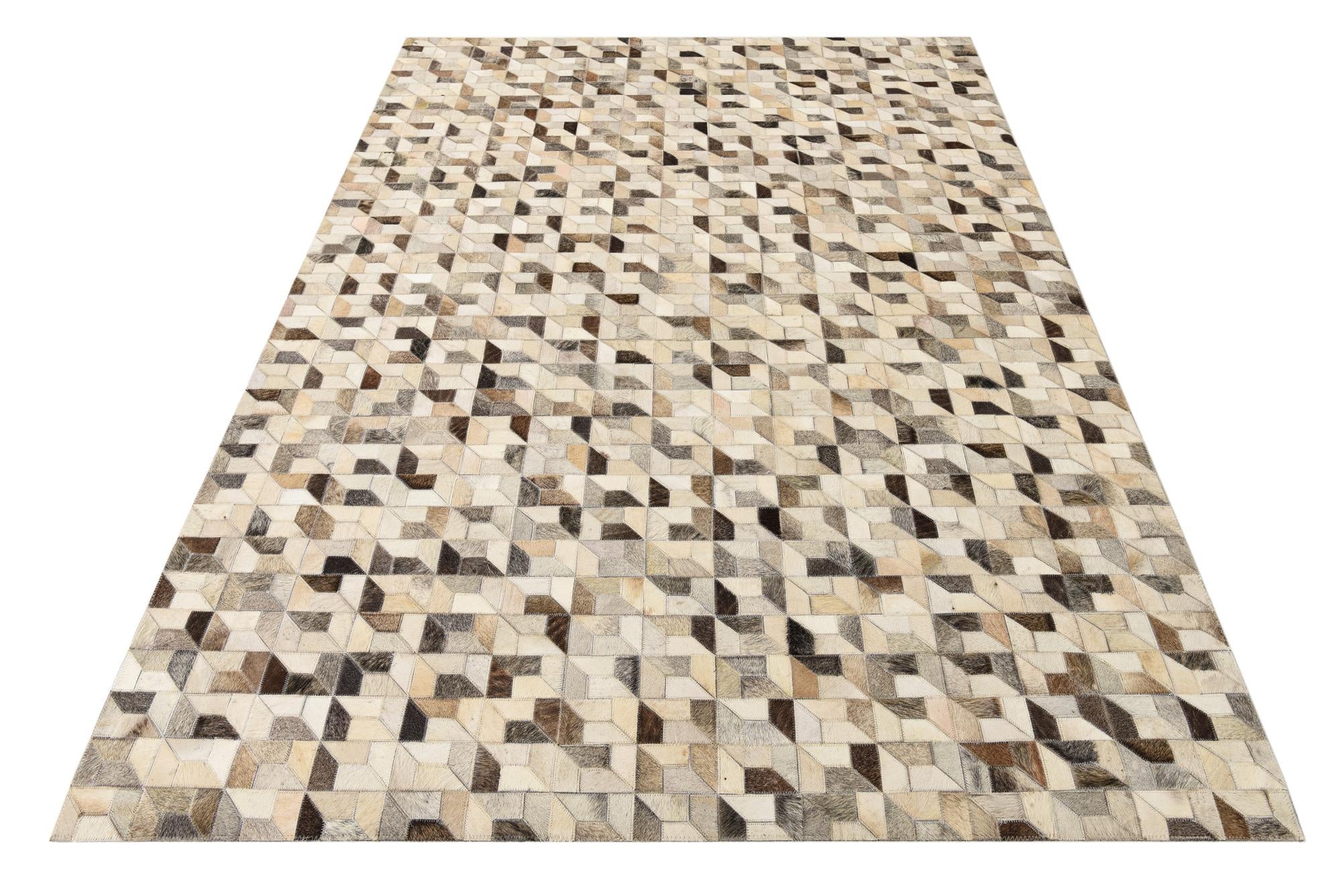5' 4 x 7' 7 Cowhide Rug