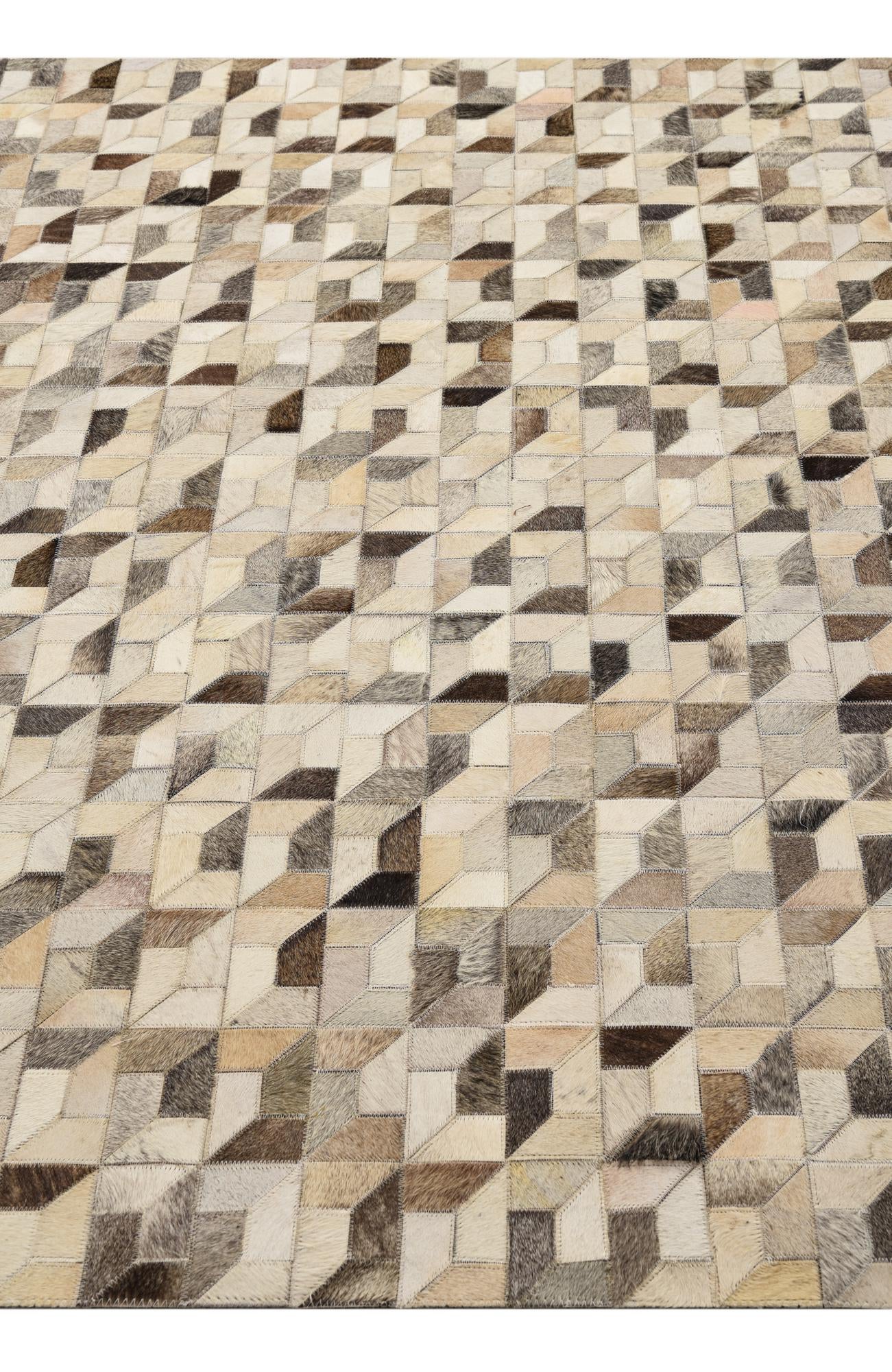 5' 4 x 7' 7 Cowhide Rug