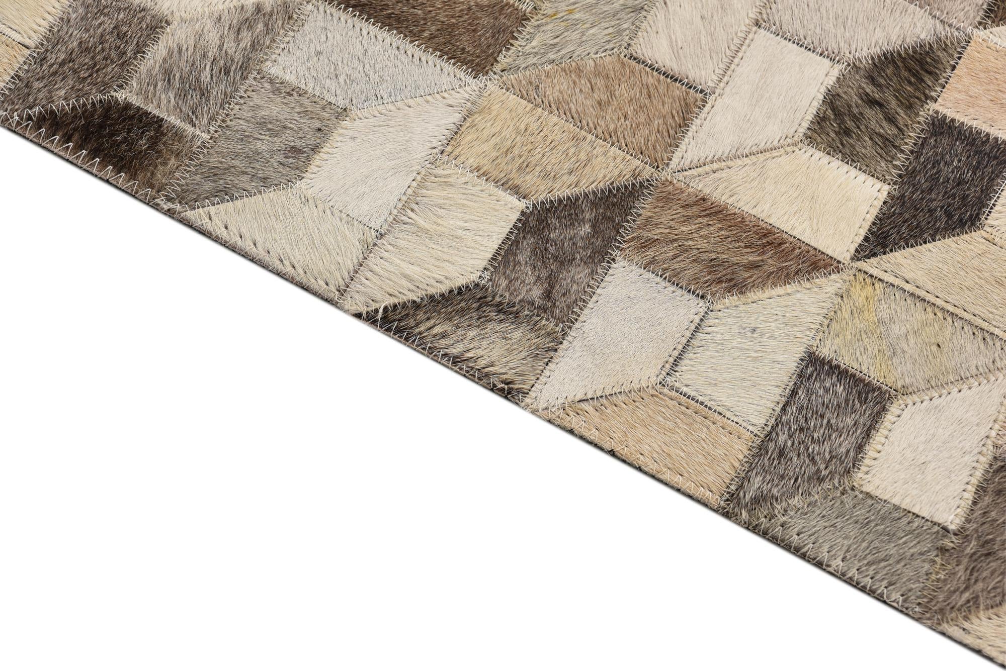 5' 4 x 7' 7 Cowhide Rug