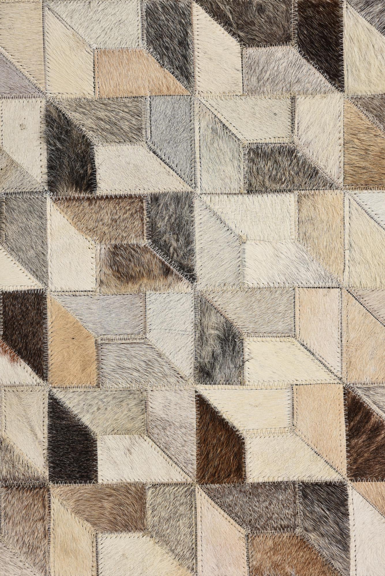 5' 4 x 7' 7 Cowhide Rug