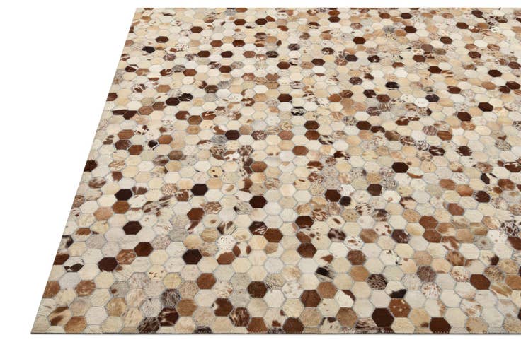 Detail image of 5' 1 x 8' Cowhide Rug