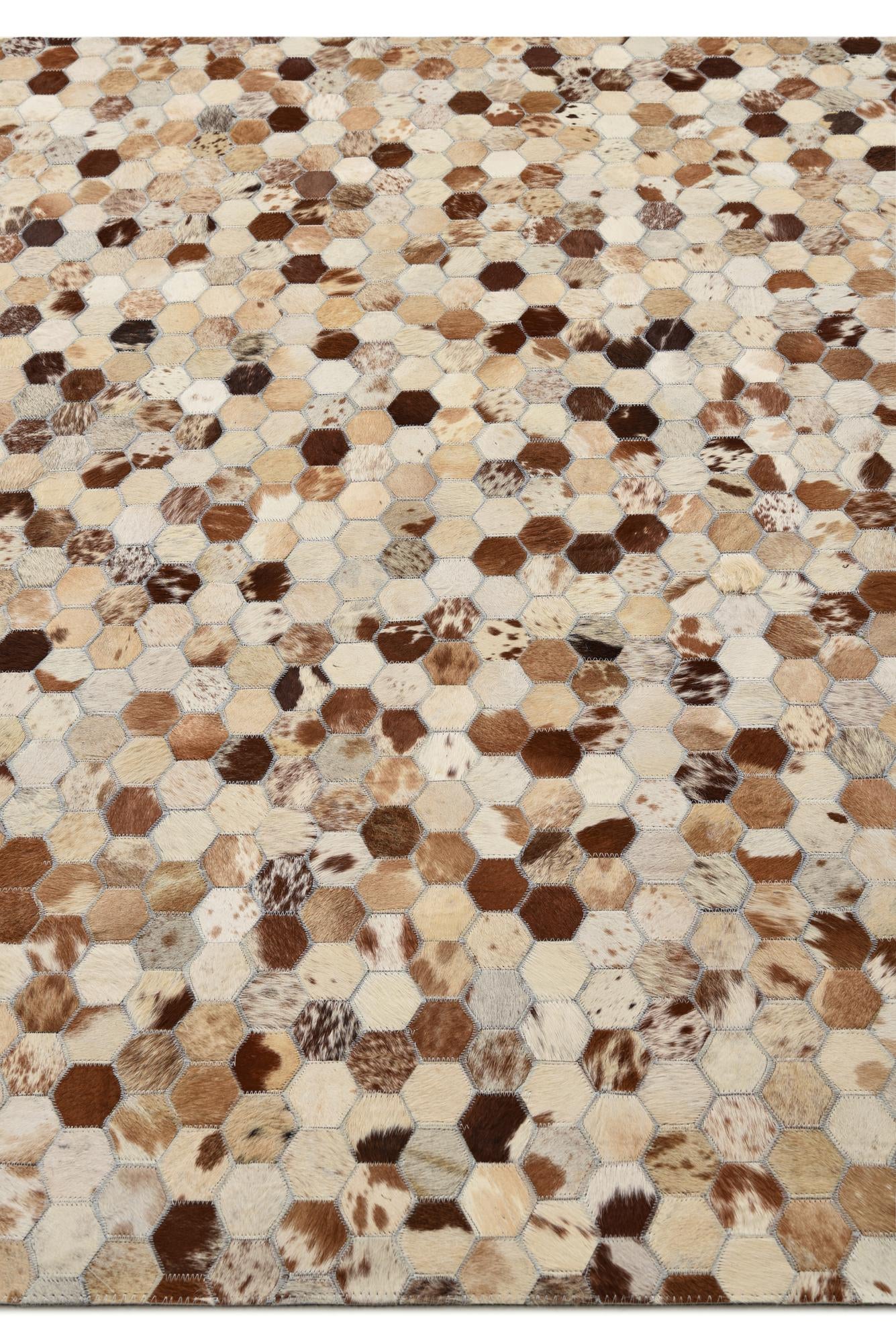 5' 1 x 8' Cowhide Rug