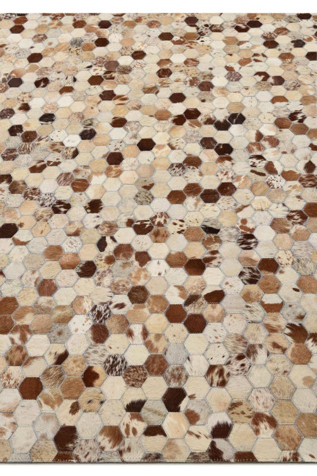Detail image of 5' 1 x 8' Cowhide Rug