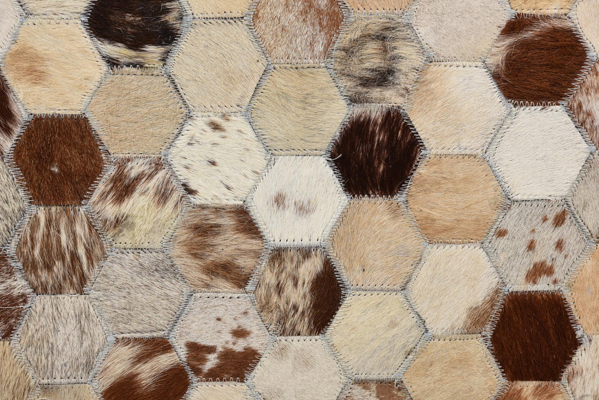 5' 1 x 8' Cowhide Rug