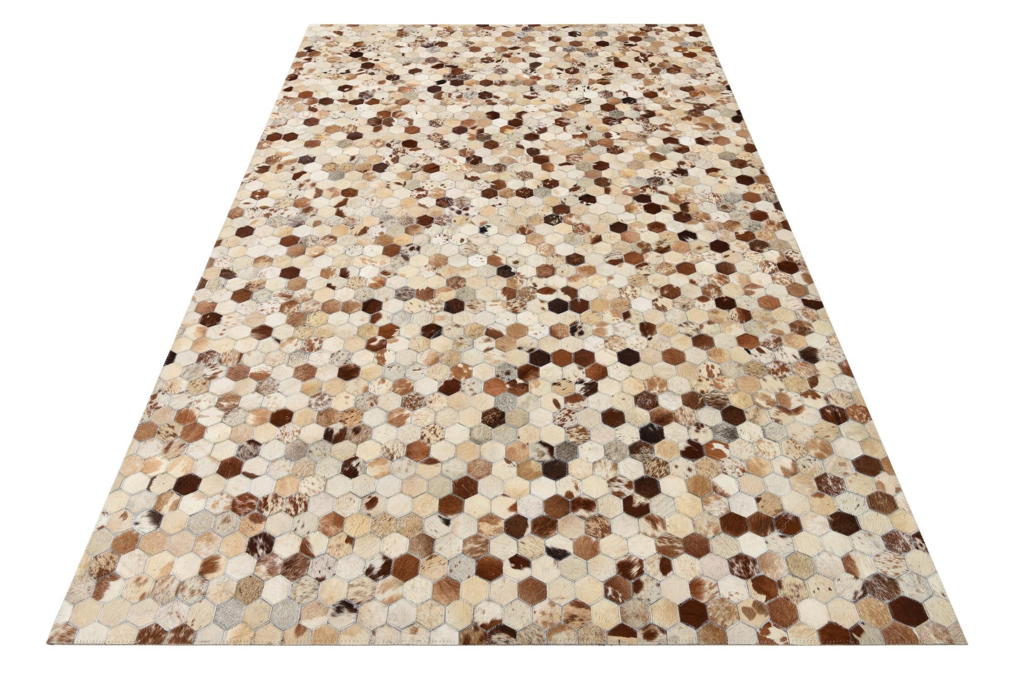 5' 1 x 8' Cowhide Rug