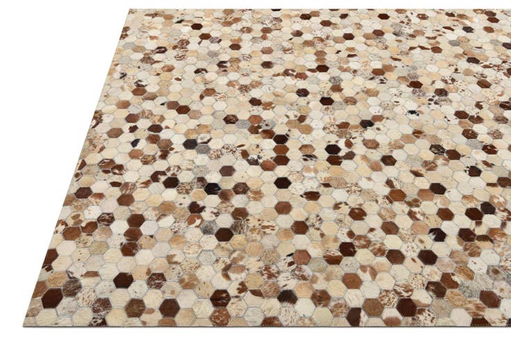Detail image of 5' 1 x 8' Cowhide Rug