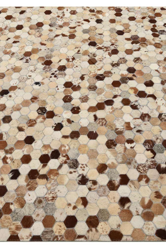 5' 1 x 8' Cowhide Rug
