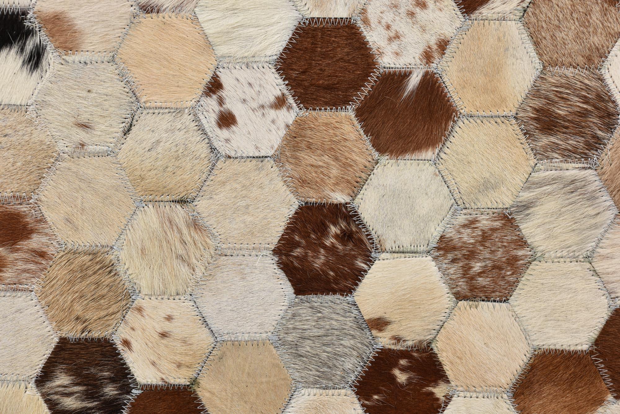 5' 1 x 8' Cowhide Rug