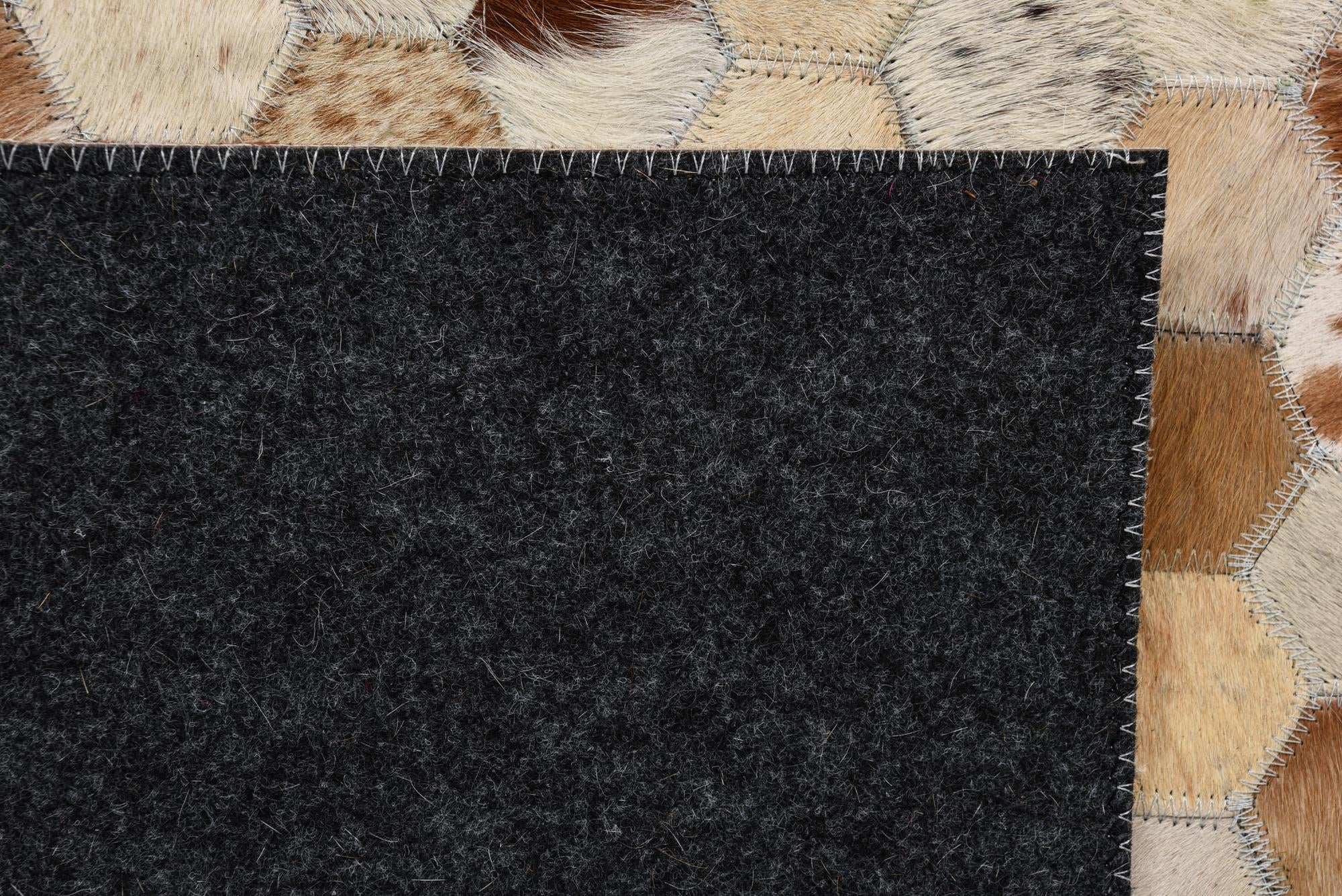 5' 1 x 8' Cowhide Rug