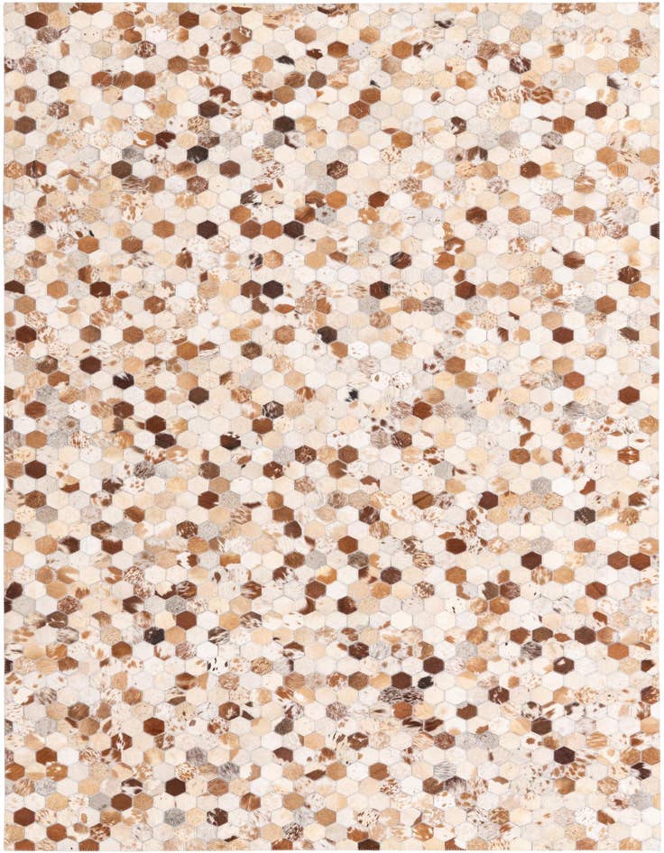 Detail image of 5' 1 x 8' Cowhide Rug