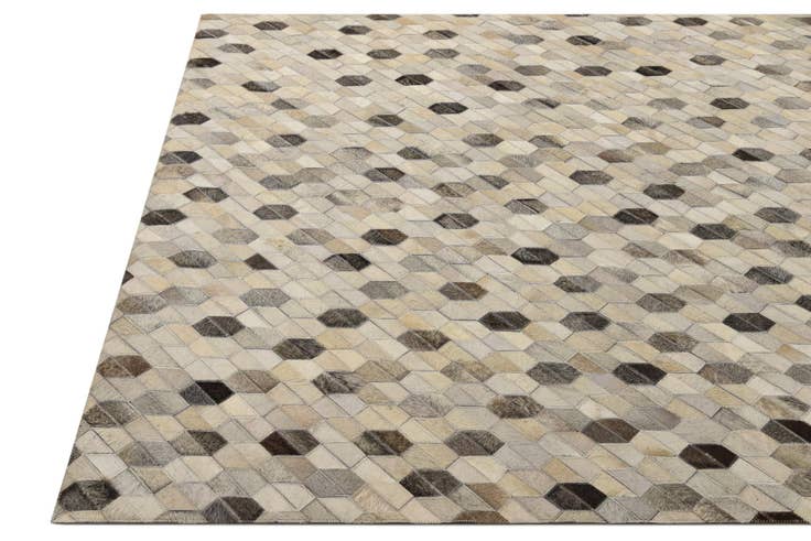 Detail image of 5' x 7' 6 Cowhide Rug