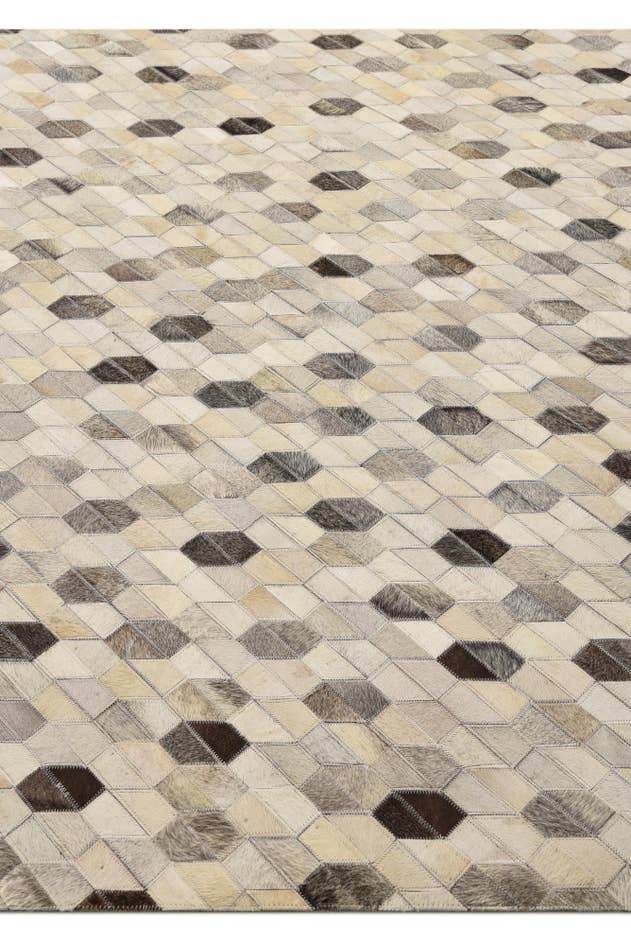 Detail image of 5' x 7' 6 Cowhide Rug