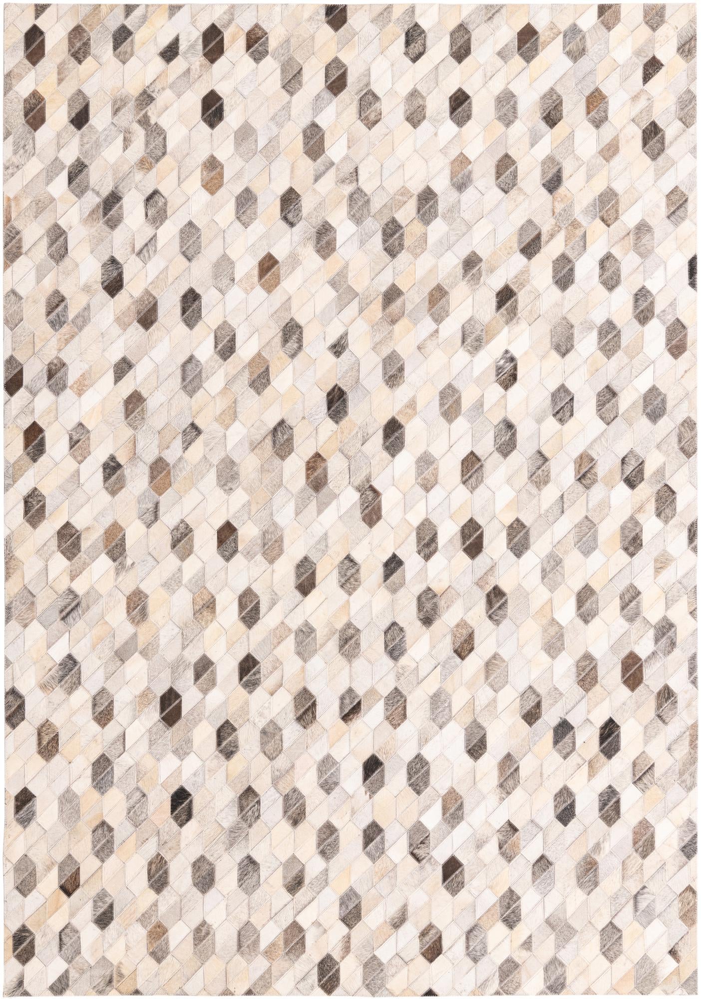 5' 2 x 7' 5 Cowhide Rug