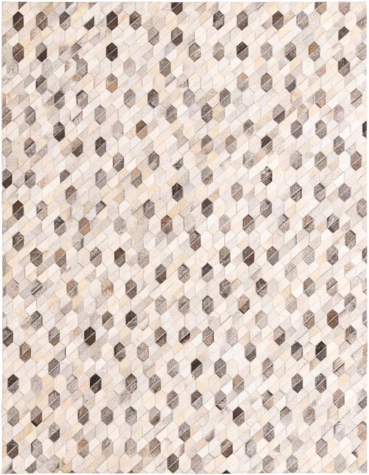 Detail image of 5' 2 x 7' 5 Cowhide Rug