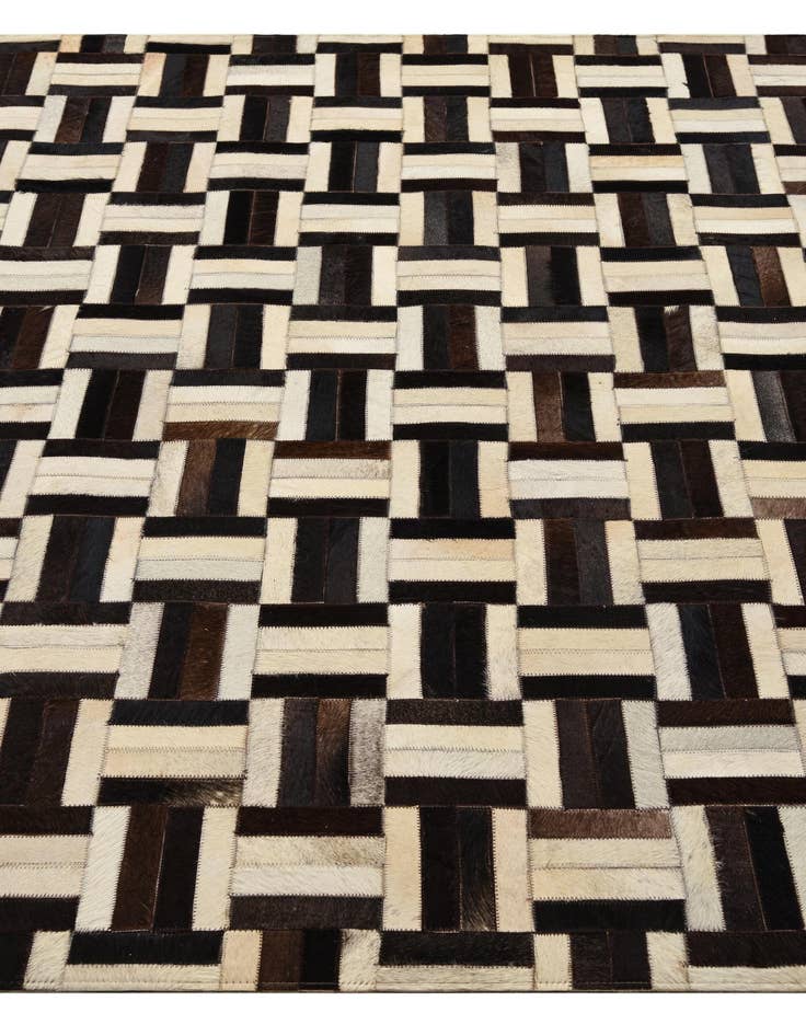 Detail image of 5' 4 x 8' 2 Cowhide Rug