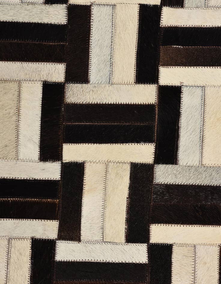 Detail image of 5' 4 x 8' 2 Cowhide Rug