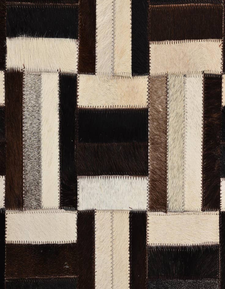 Detail image of 5' 4 x 8' 2 Cowhide Rug