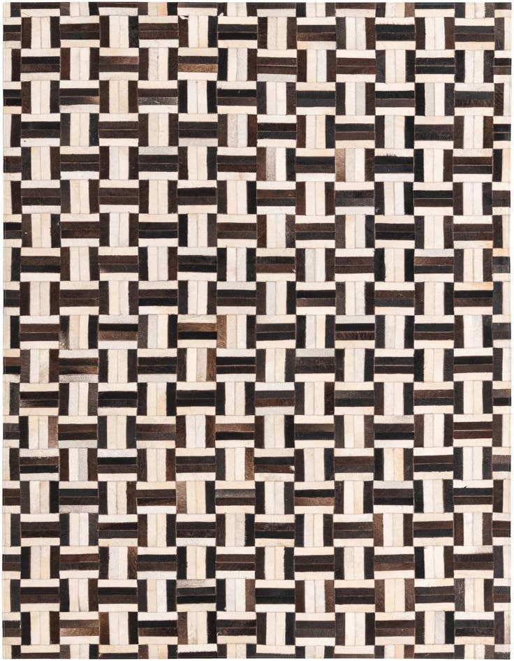 Detail image of 5' 4 x 8' 2 Cowhide Rug