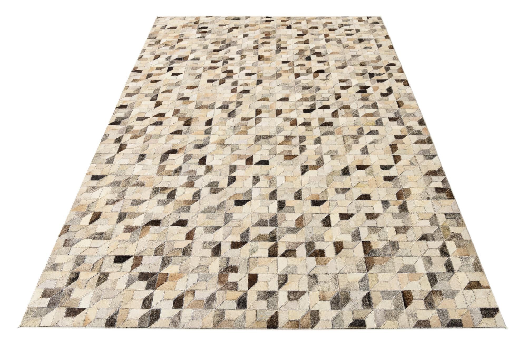 5' 4 x 7' 5 Cowhide Rug