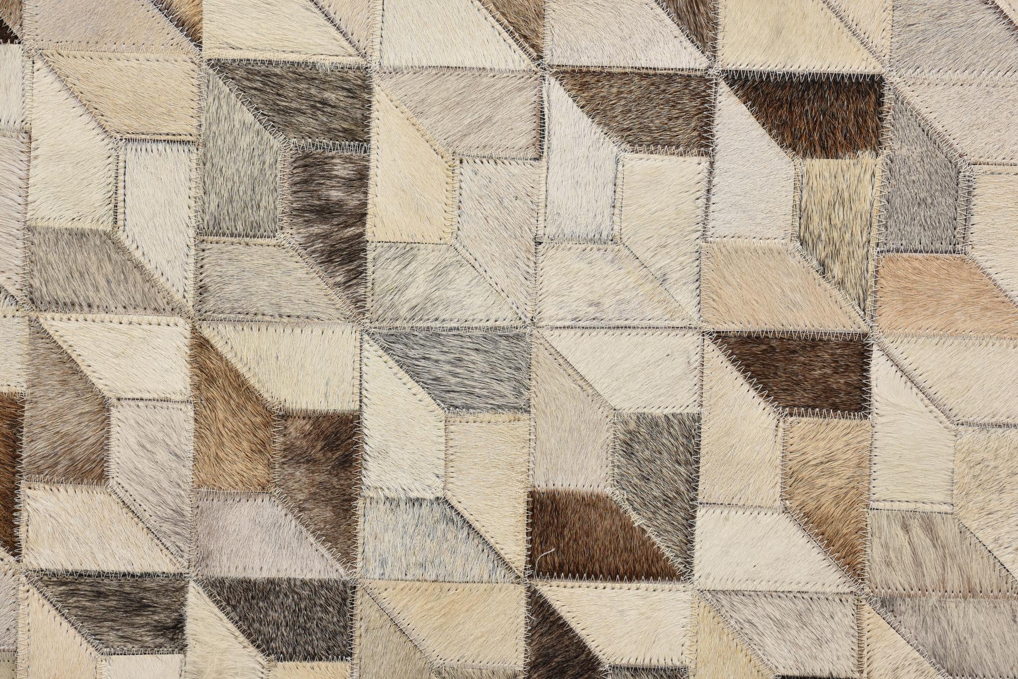 5' 4 x 7' 5 Cowhide Rug