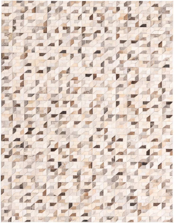 Detail image of 5' 4 x 7' 5 Cowhide Rug