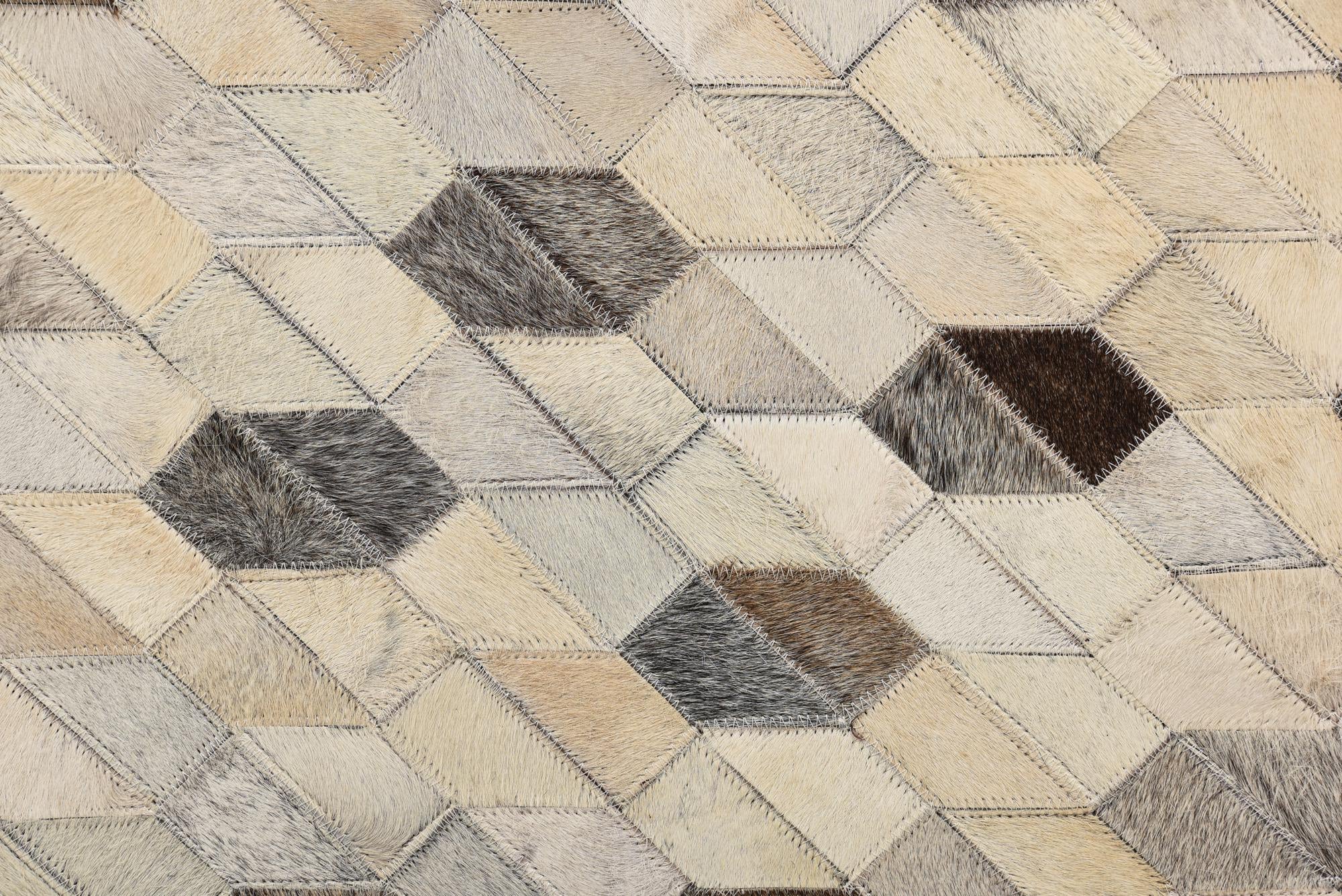 5' 3 x 7' 6 Cowhide Rug