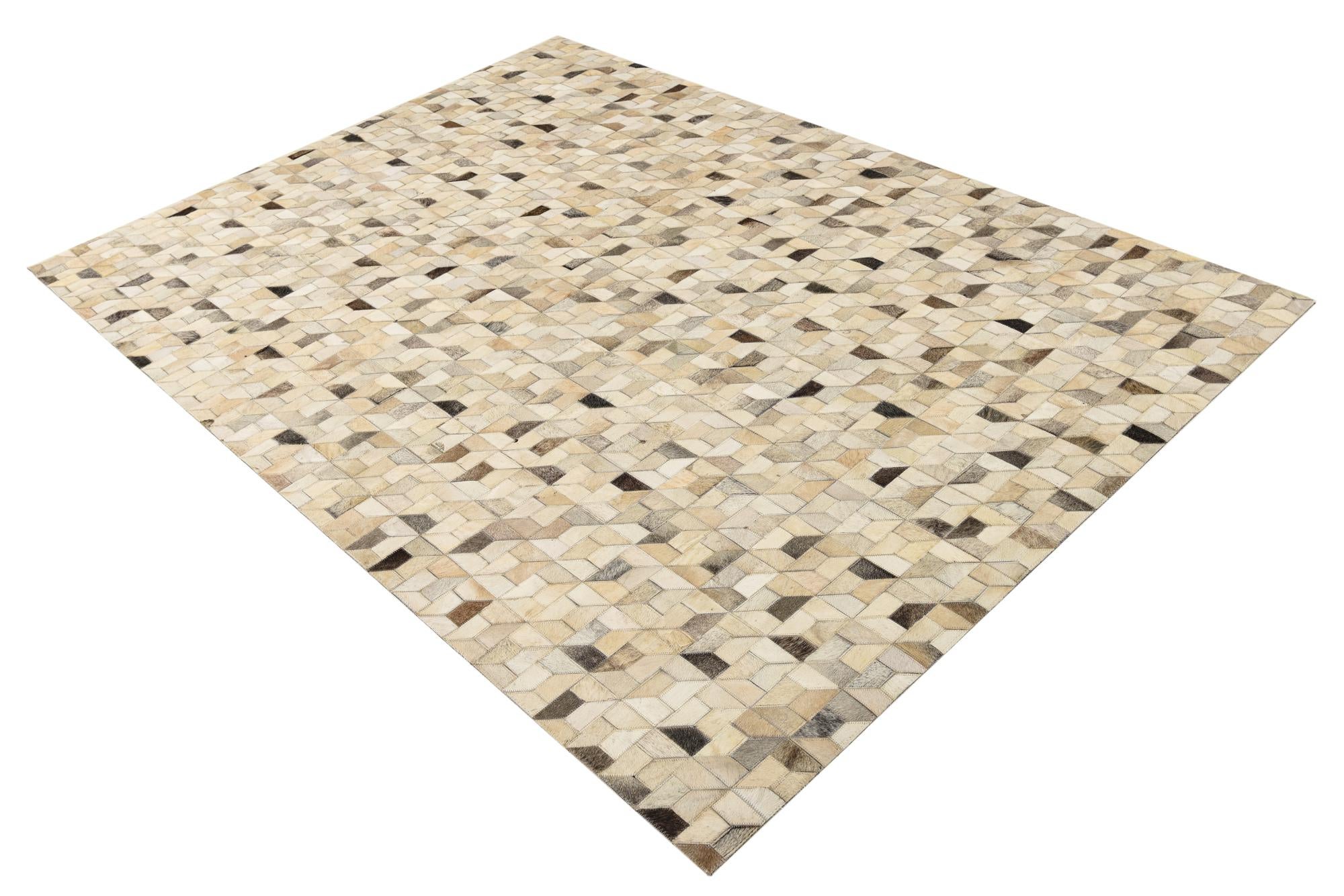 5' 3 x 7' 4 Cowhide Rug