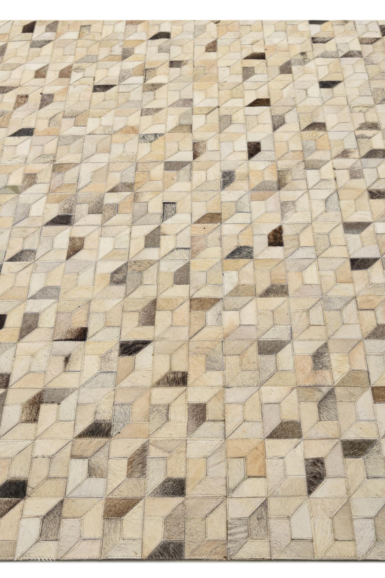 5' 3 x 7' 4 Cowhide Rug
