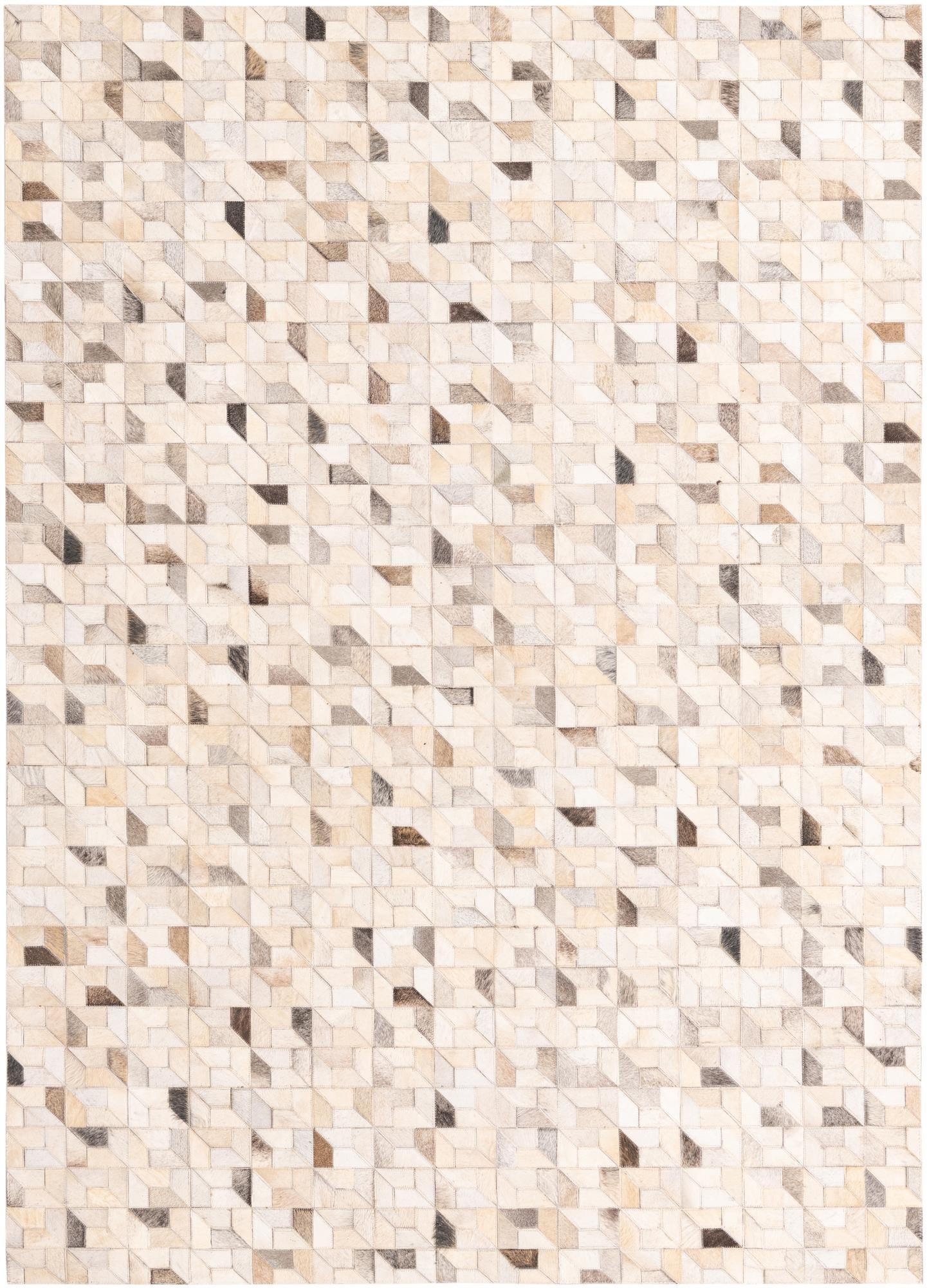5' 3 x 7' 4 Cowhide Rug