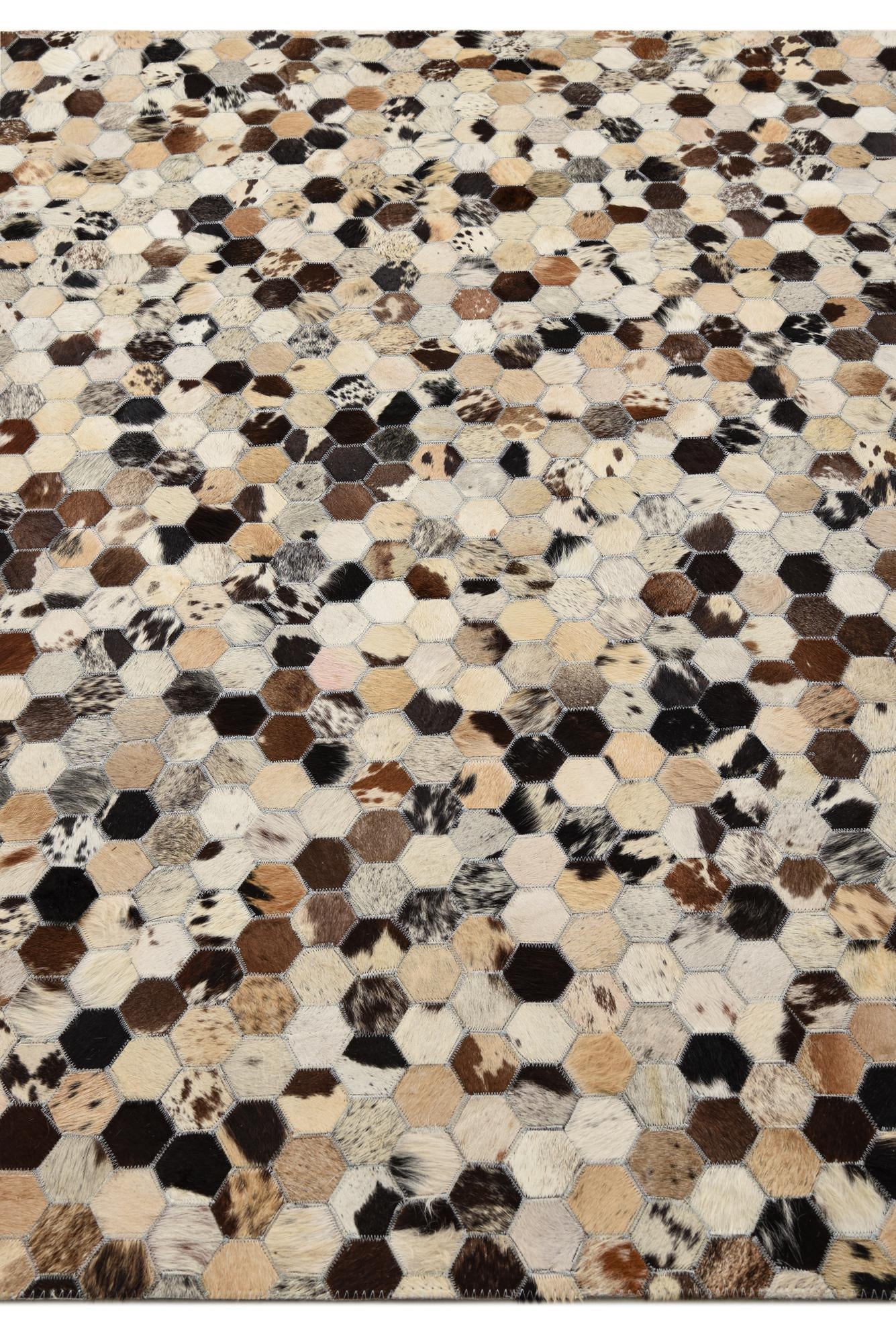 5' 1 x 8' Cowhide Rug