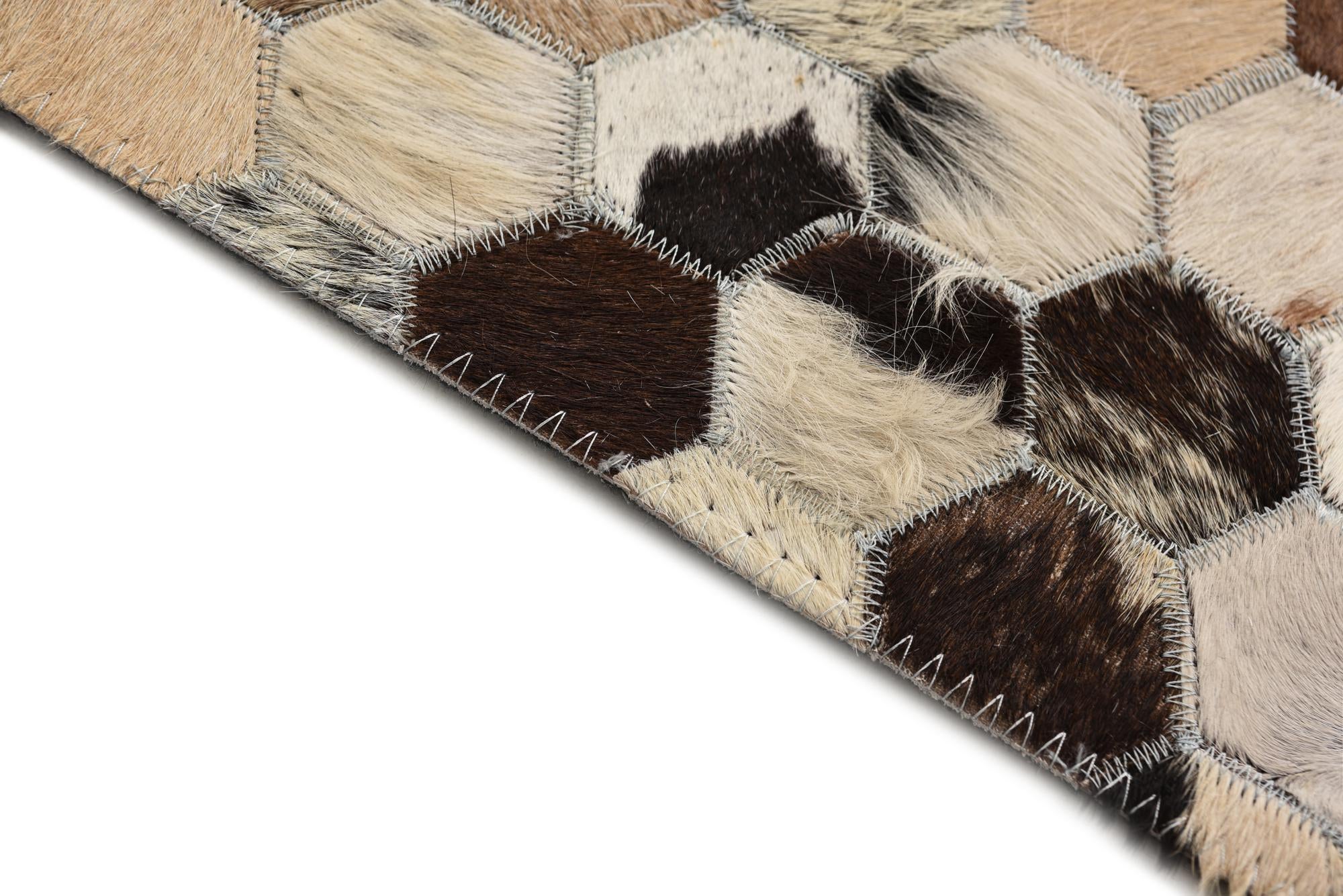5' 1 x 8' Cowhide Rug