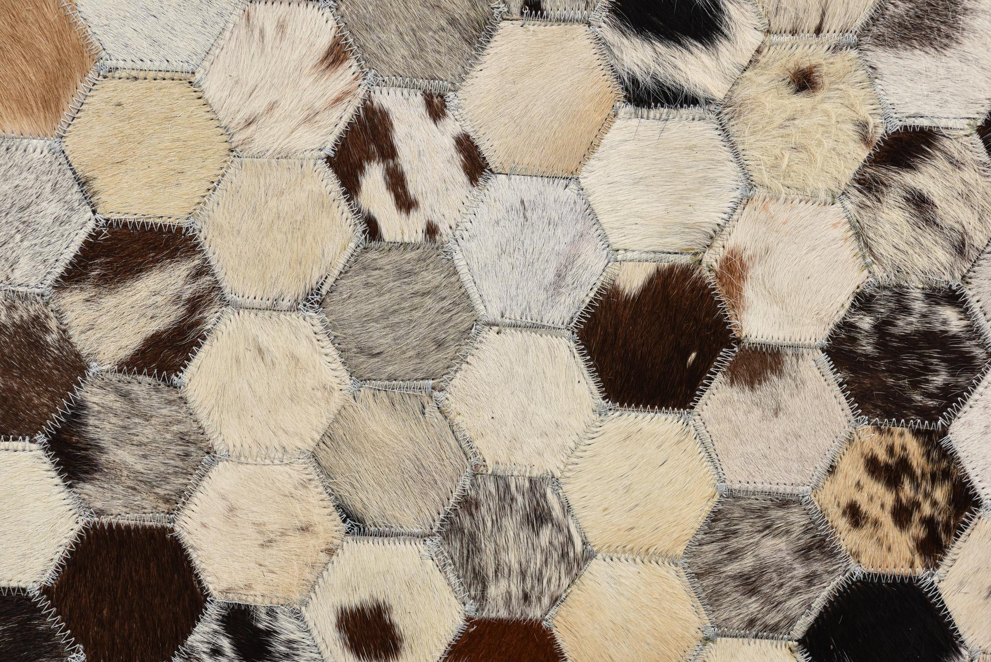 5' 1 x 8' Cowhide Rug