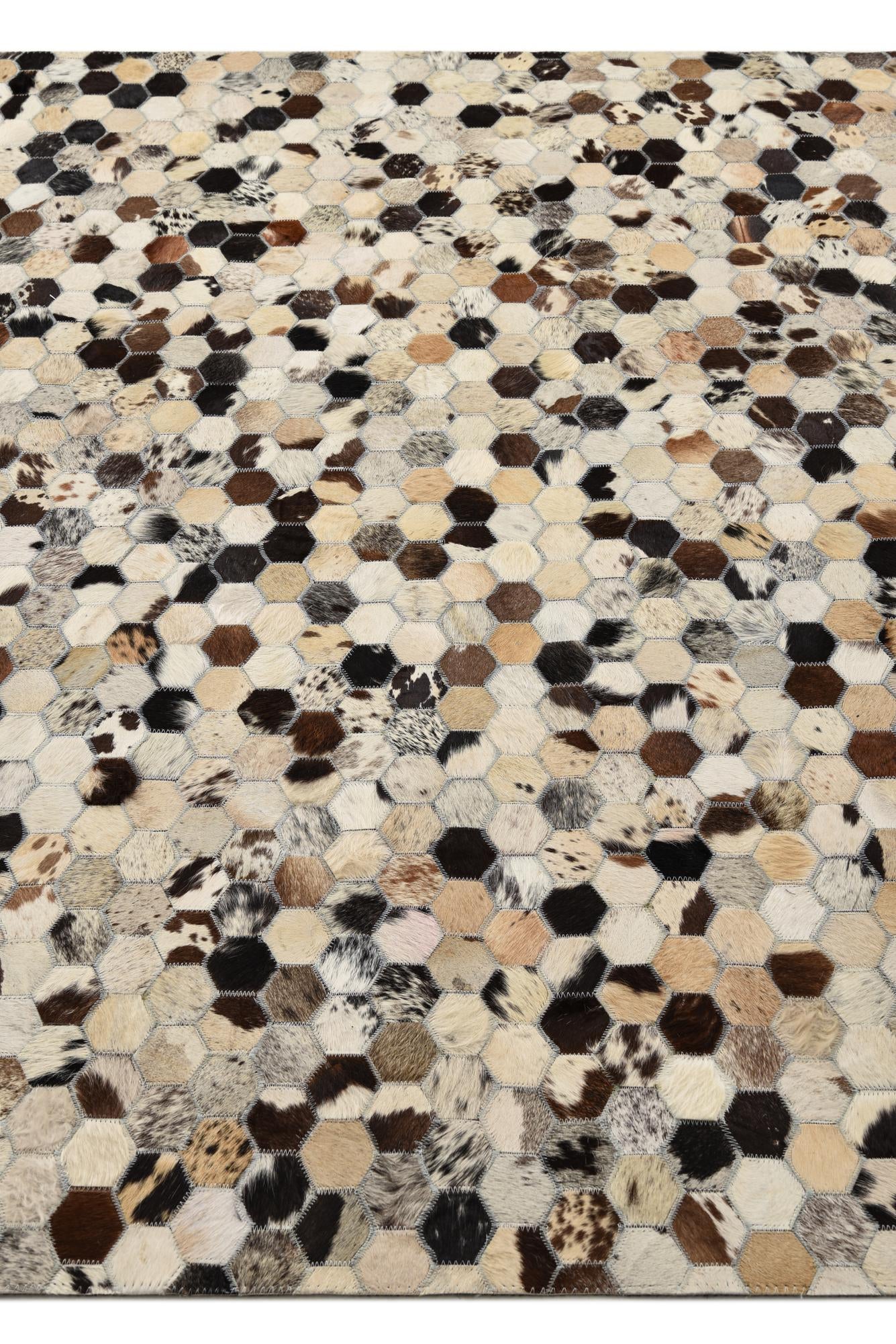 5' 2 x 8' 2 Cowhide Rug