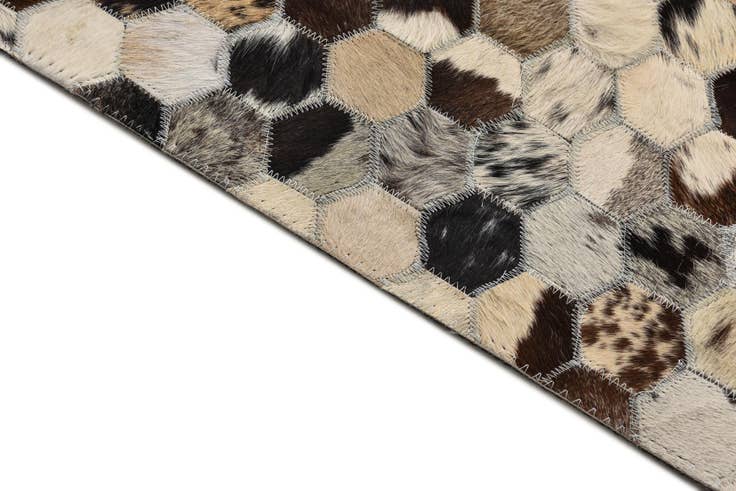 Detail image of 5' 2 x 8' 2 Cowhide Rug