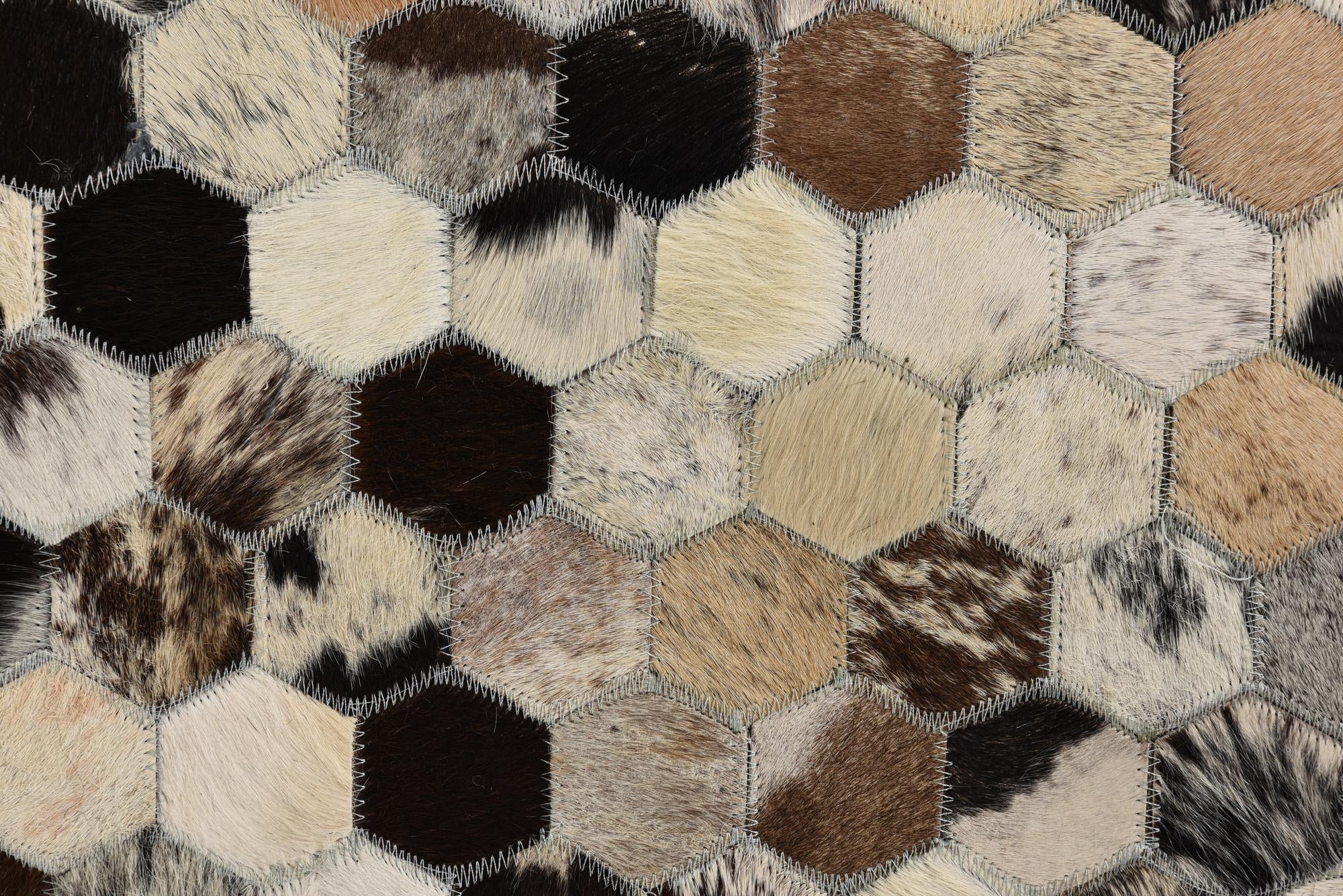 5' 2 x 8' 2 Cowhide Rug