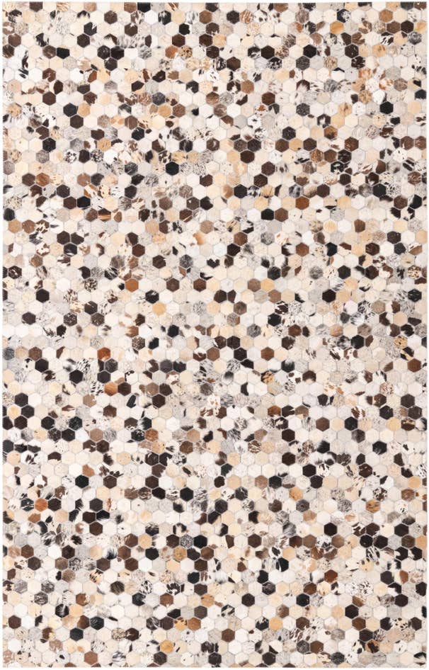 Detail image of 5' 2 x 8' 2 Cowhide Rug