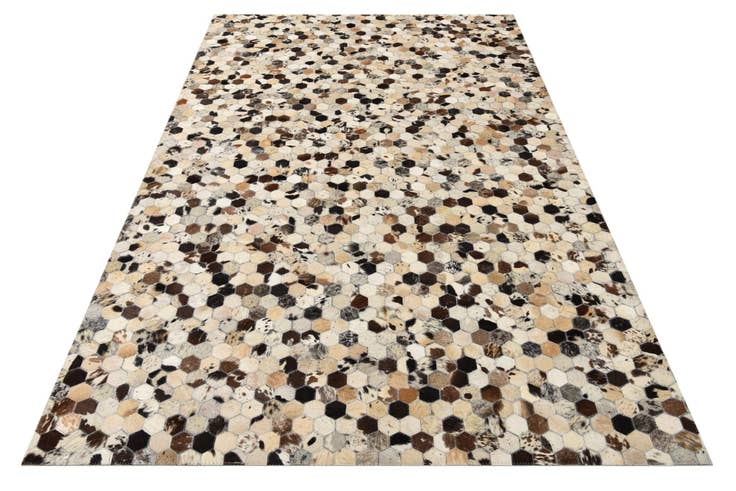Detail image of 5' 1 x 8' Cowhide Rug