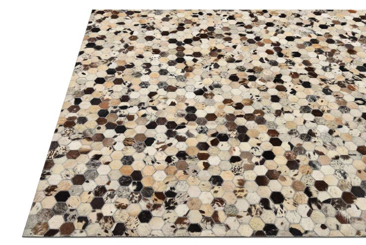 Detail image of 5' 1 x 8' Cowhide Rug