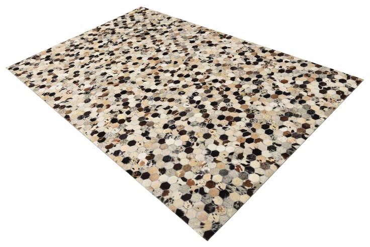 Detail image of 5' 1 x 8' Cowhide Rug