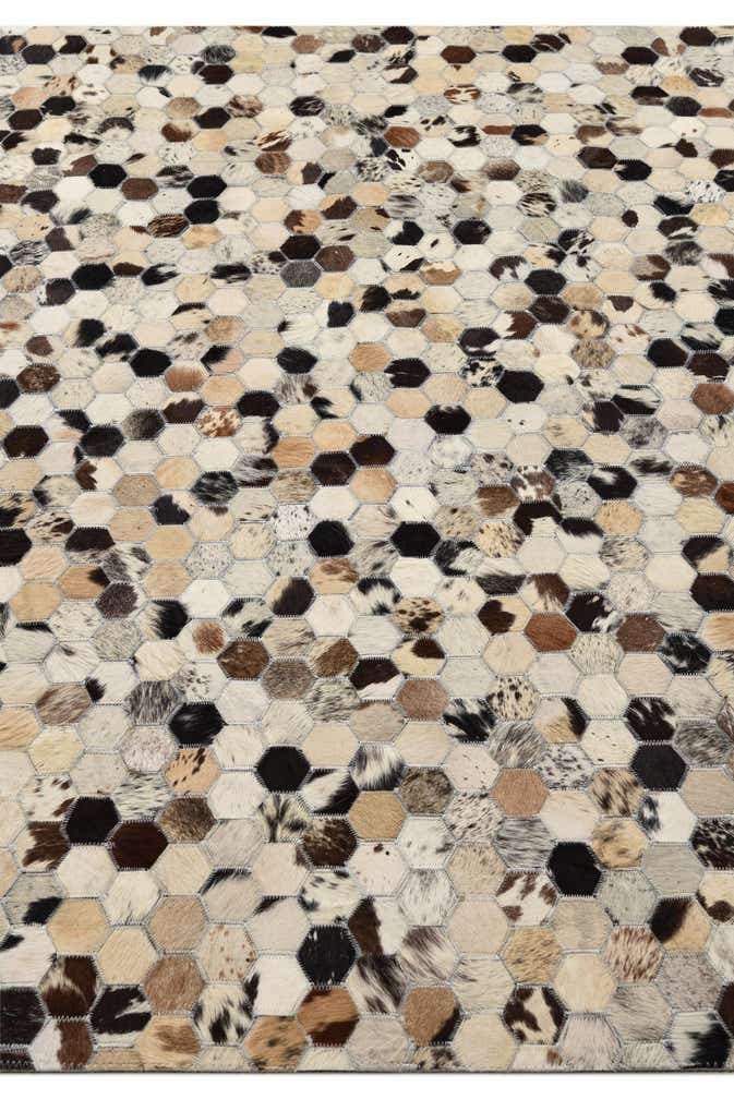 5' 1 x 8' Cowhide Rug