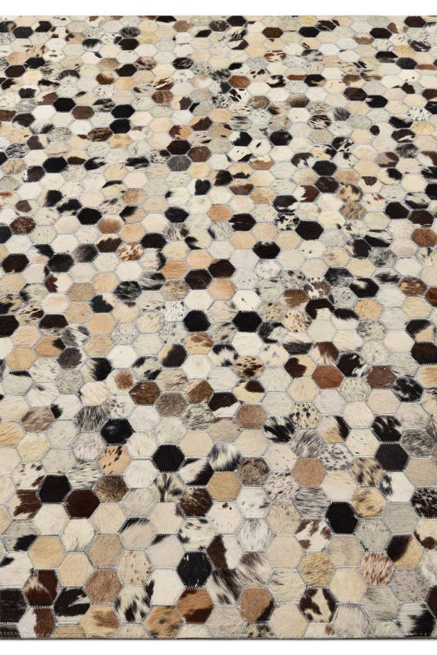 Detail image of 5' 1 x 8' Cowhide Rug