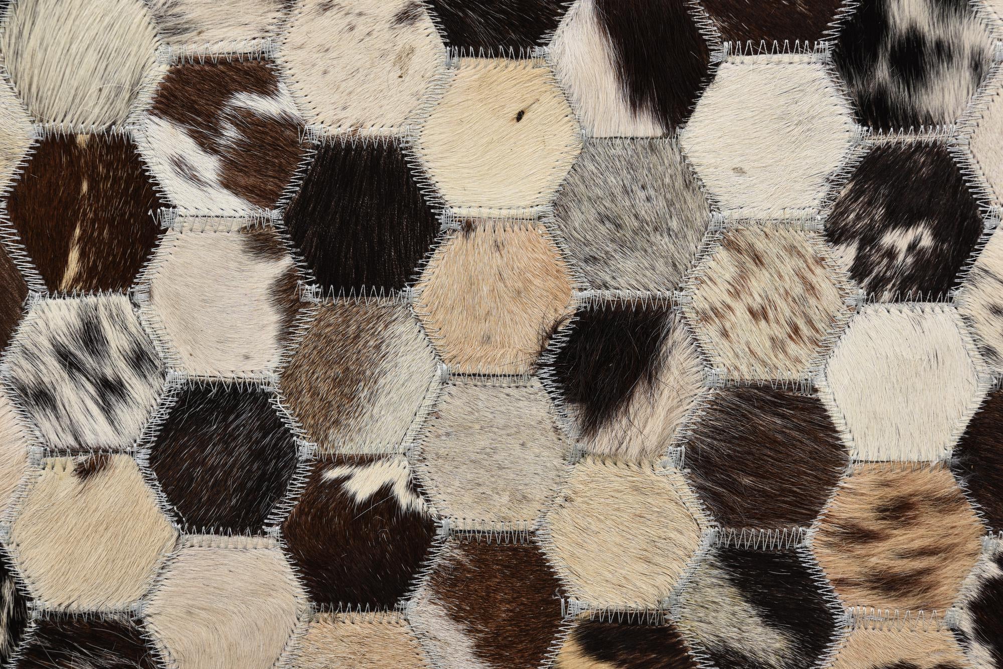5' 1 x 8' Cowhide Rug