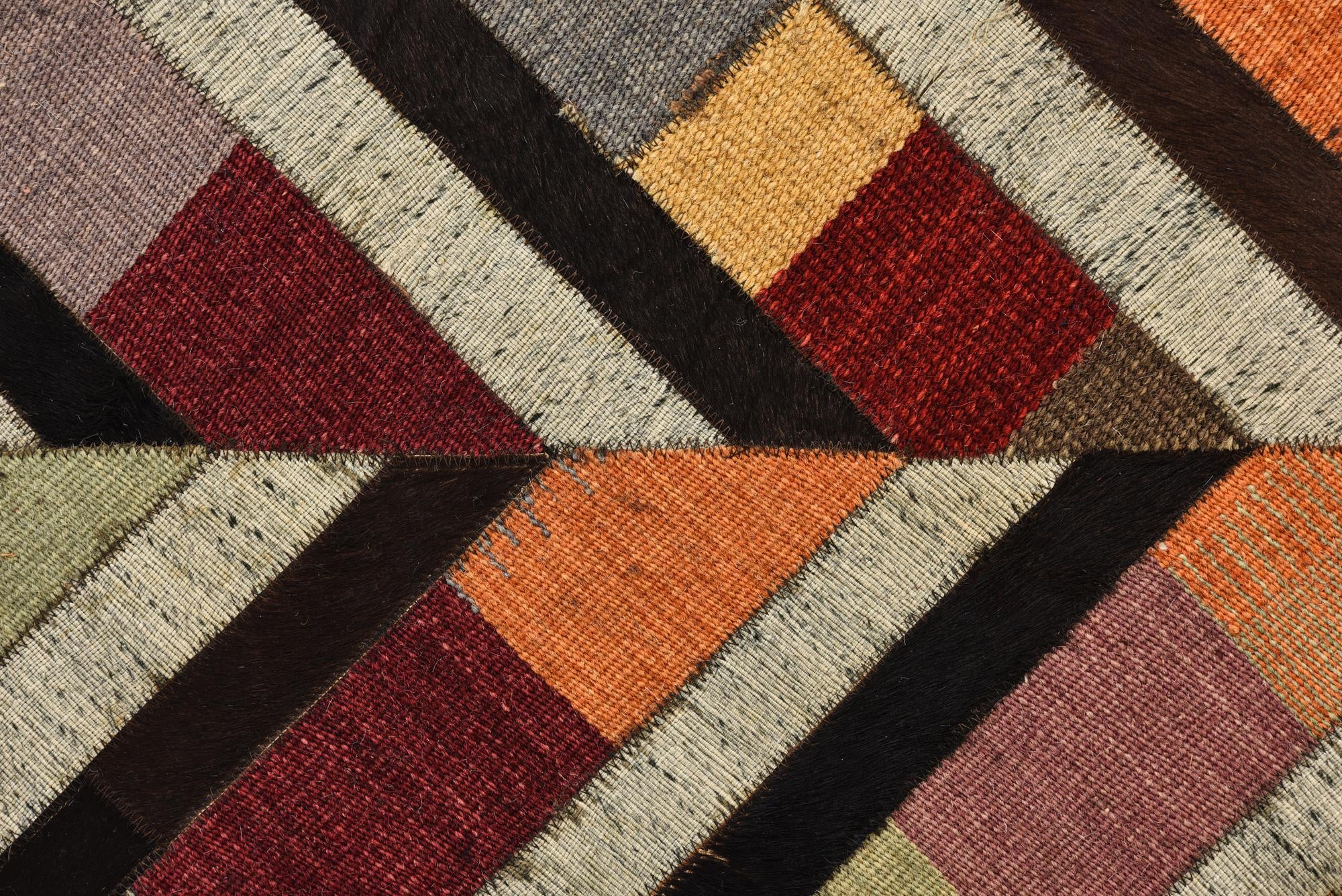 5' x 7' 10 Cowhide Rug