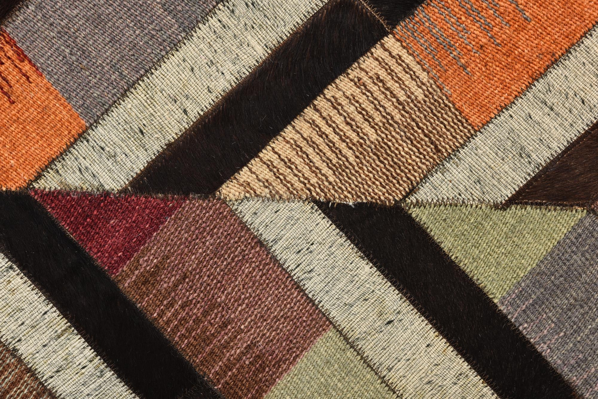 5' x 7' 10 Cowhide Rug