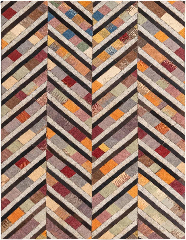 Detail image of 5' x 7' 10 Cowhide Rug