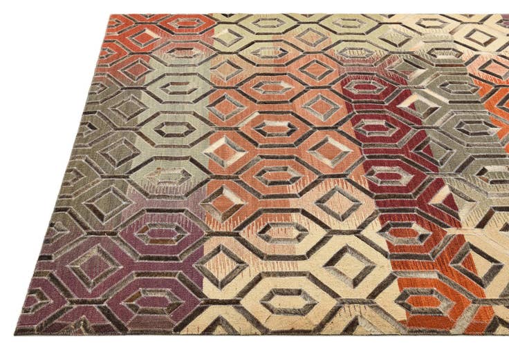 Detail image of 5' x 7' 9 Cowhide Rug