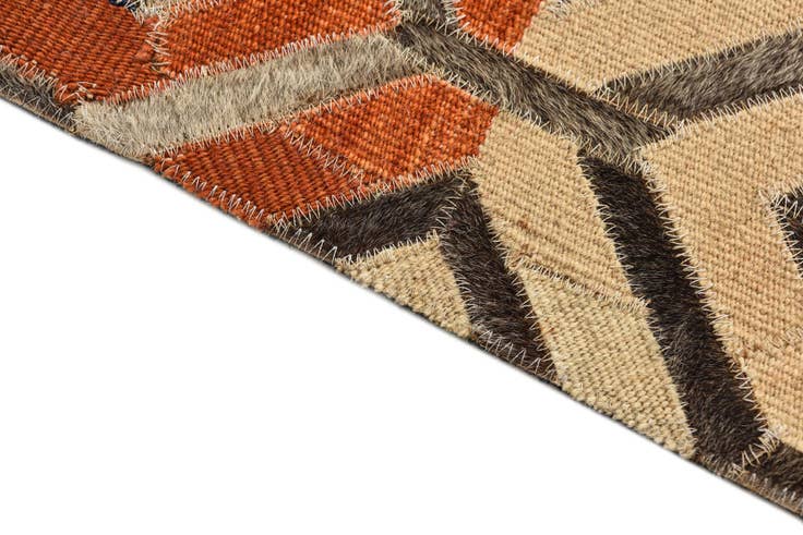 Detail image of 5' x 7' 9 Cowhide Rug