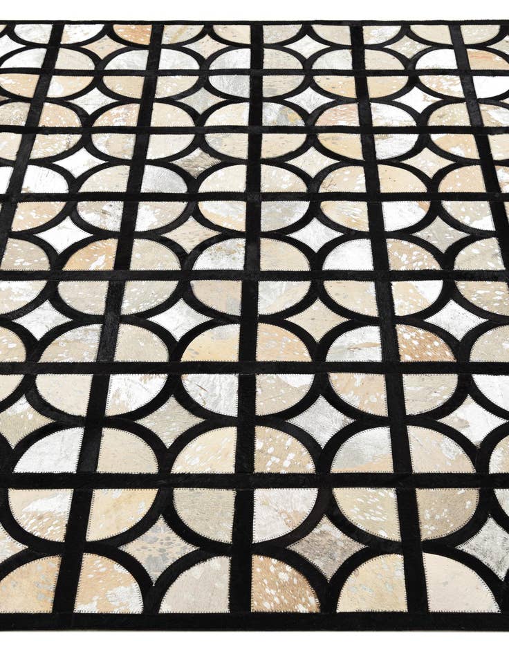 Detail image of 5' 3 x 7' 7 Cowhide Rug