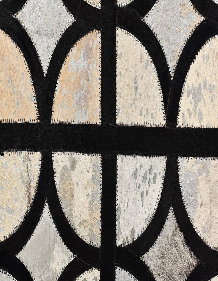 Detail image of 5' 3 x 7' 7 Cowhide Rug